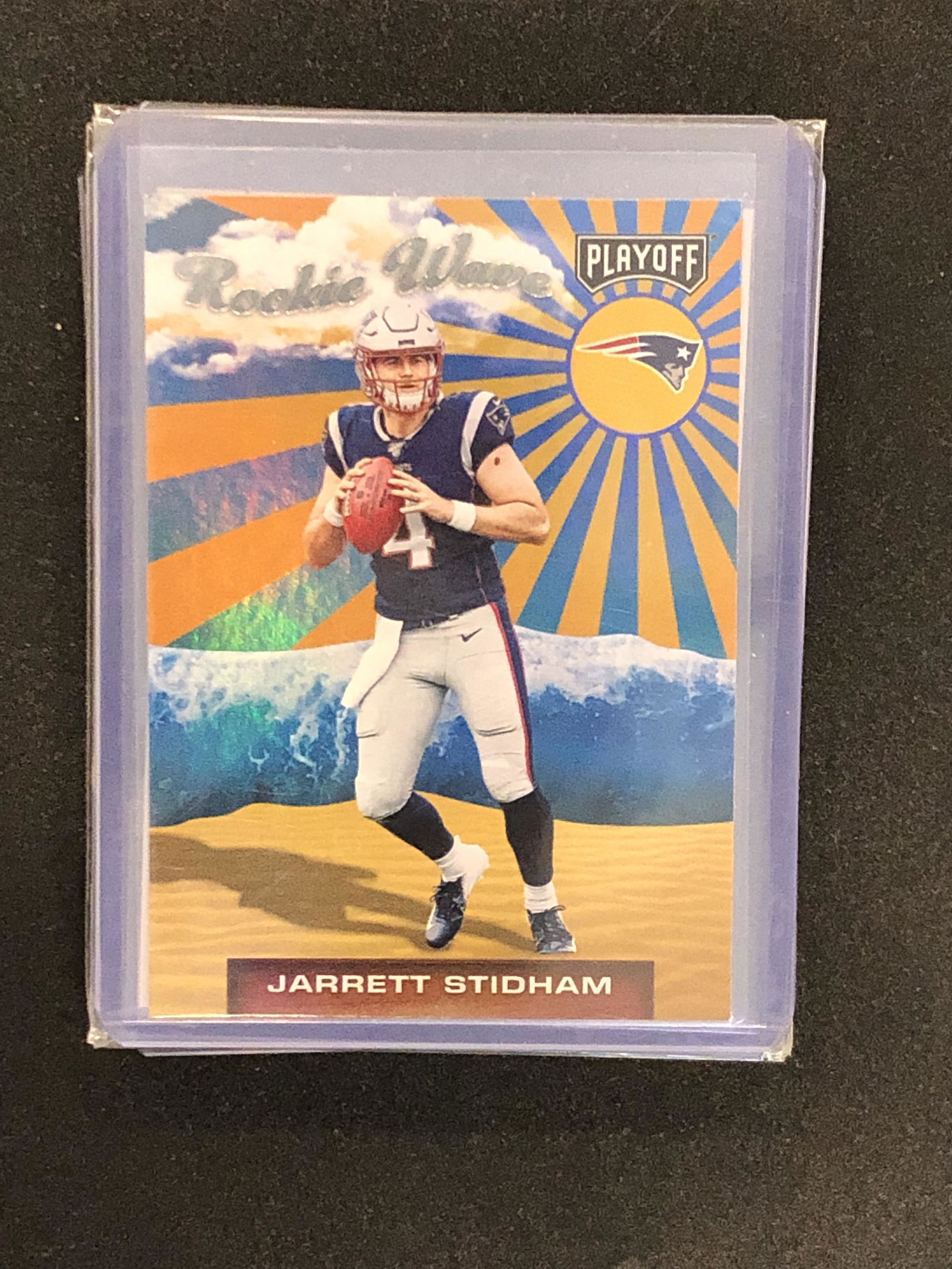 Jarrett Stidham playoff rookie wave (1 of 1)