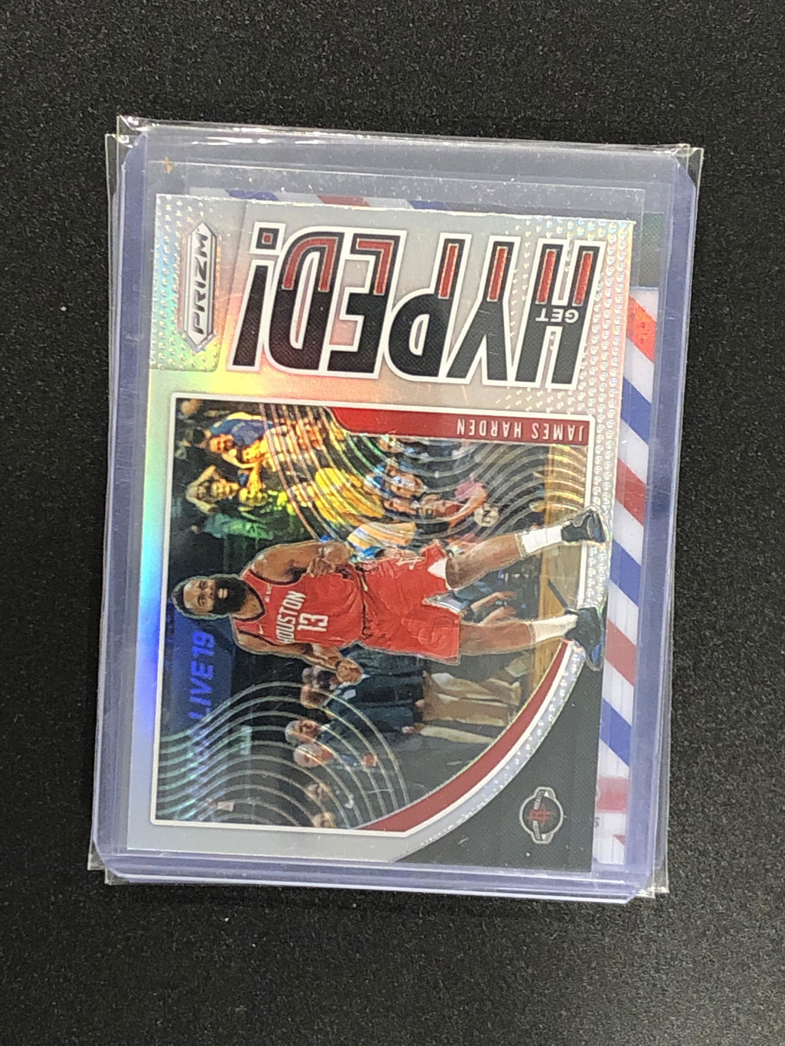 James Harden panini prizm holo (1 of 1)