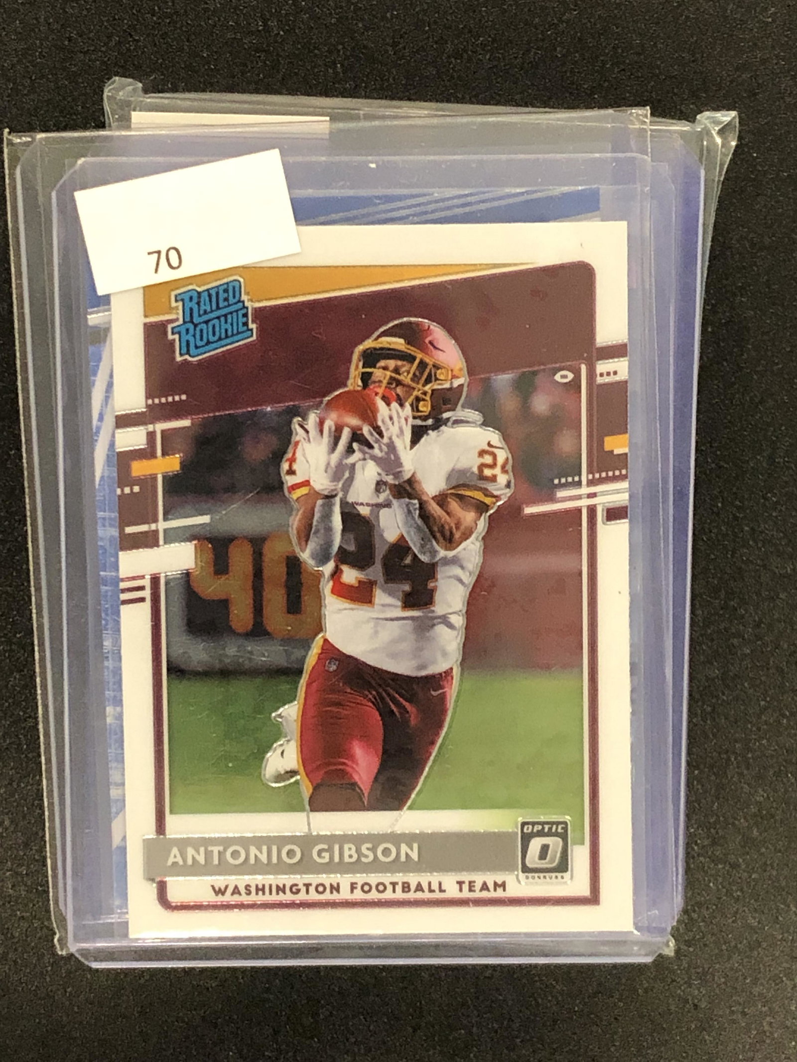 Antonio Gibson optic rated rookie: Antonio Gibson optic rated rookie