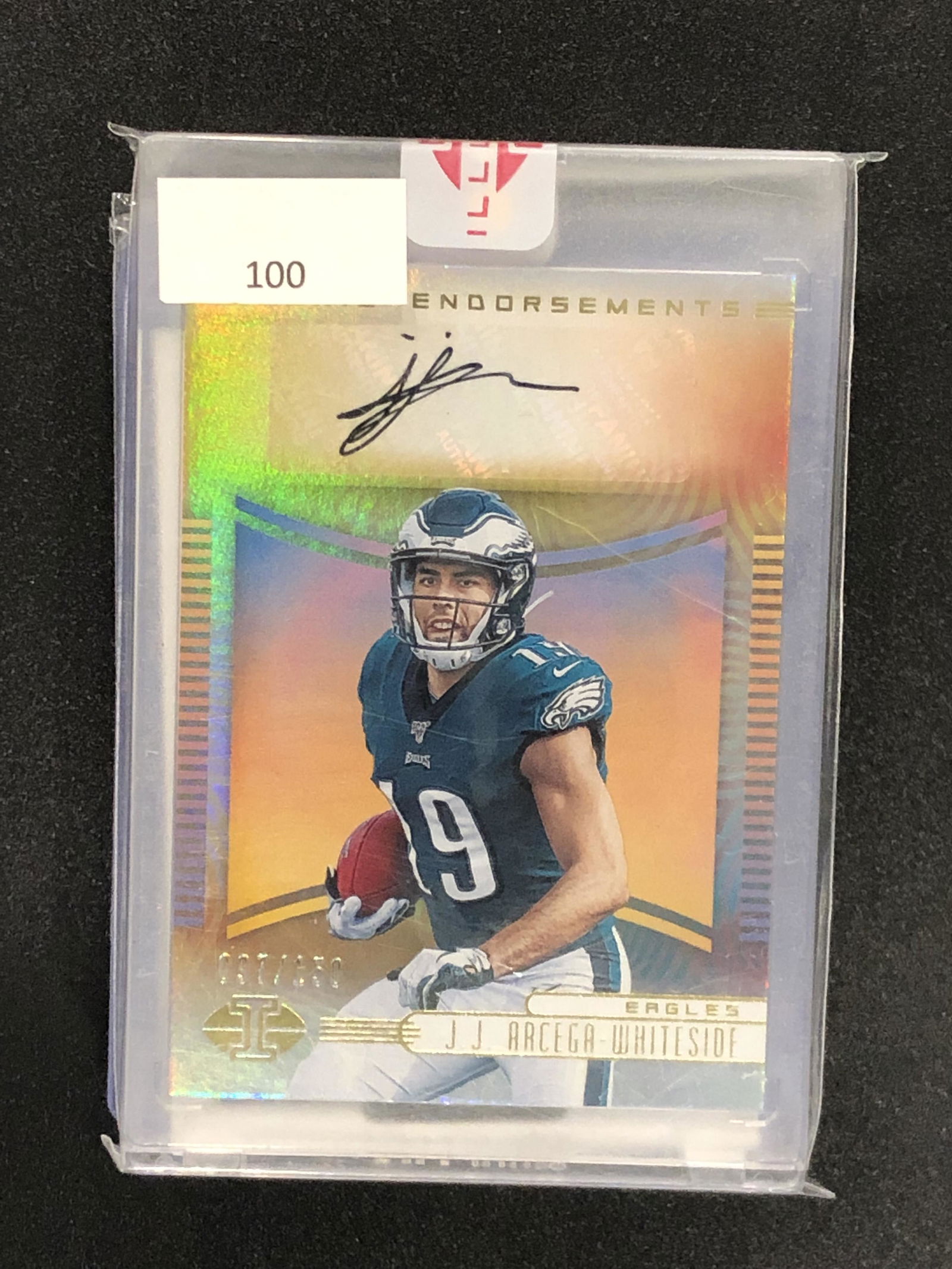 J.J. Arcega Whiteside auto 97/150 (1 of 1)