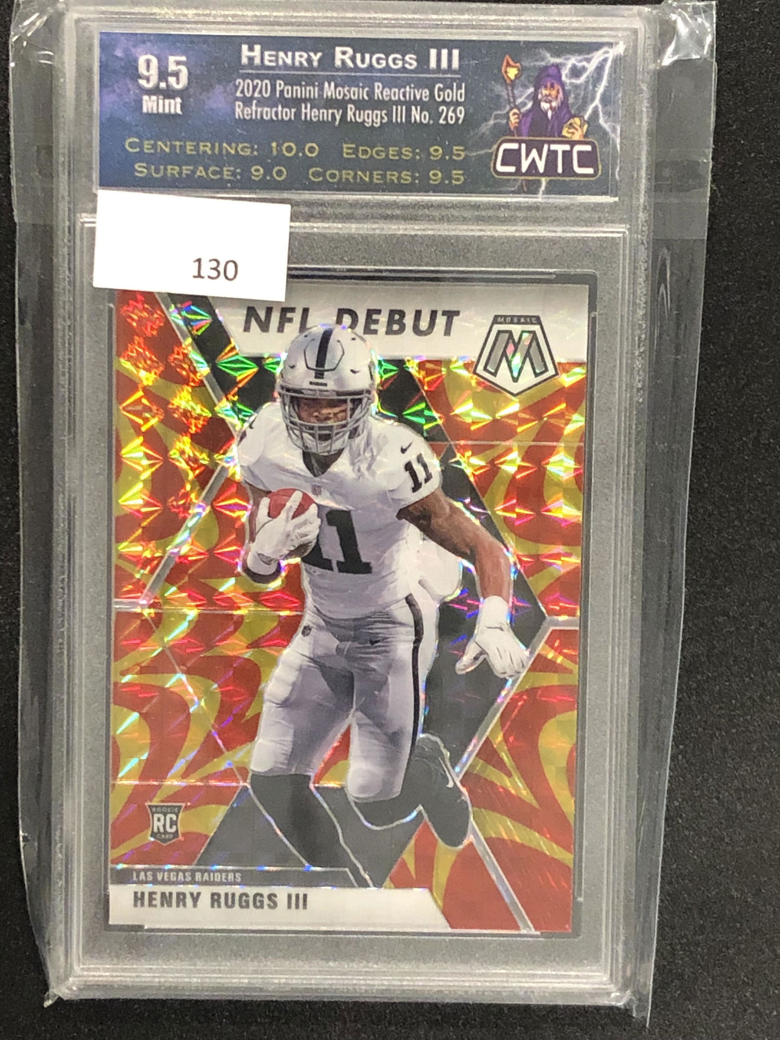 Henry Ruggs III mosaic CWTC 9.5 mint (1 of 1)