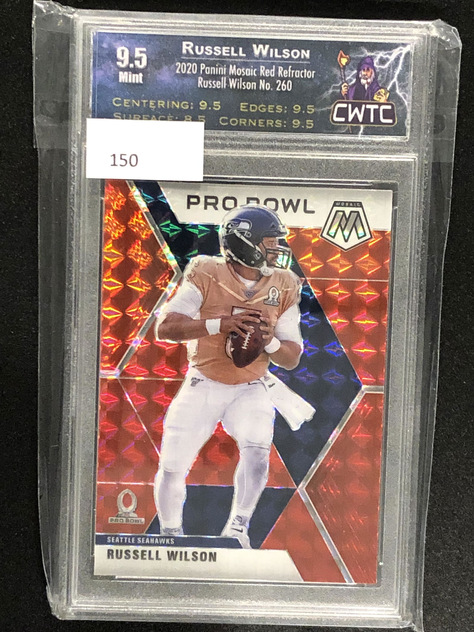 Russell Wilson mosaic CWTC 9.5 mint (1 of 1)