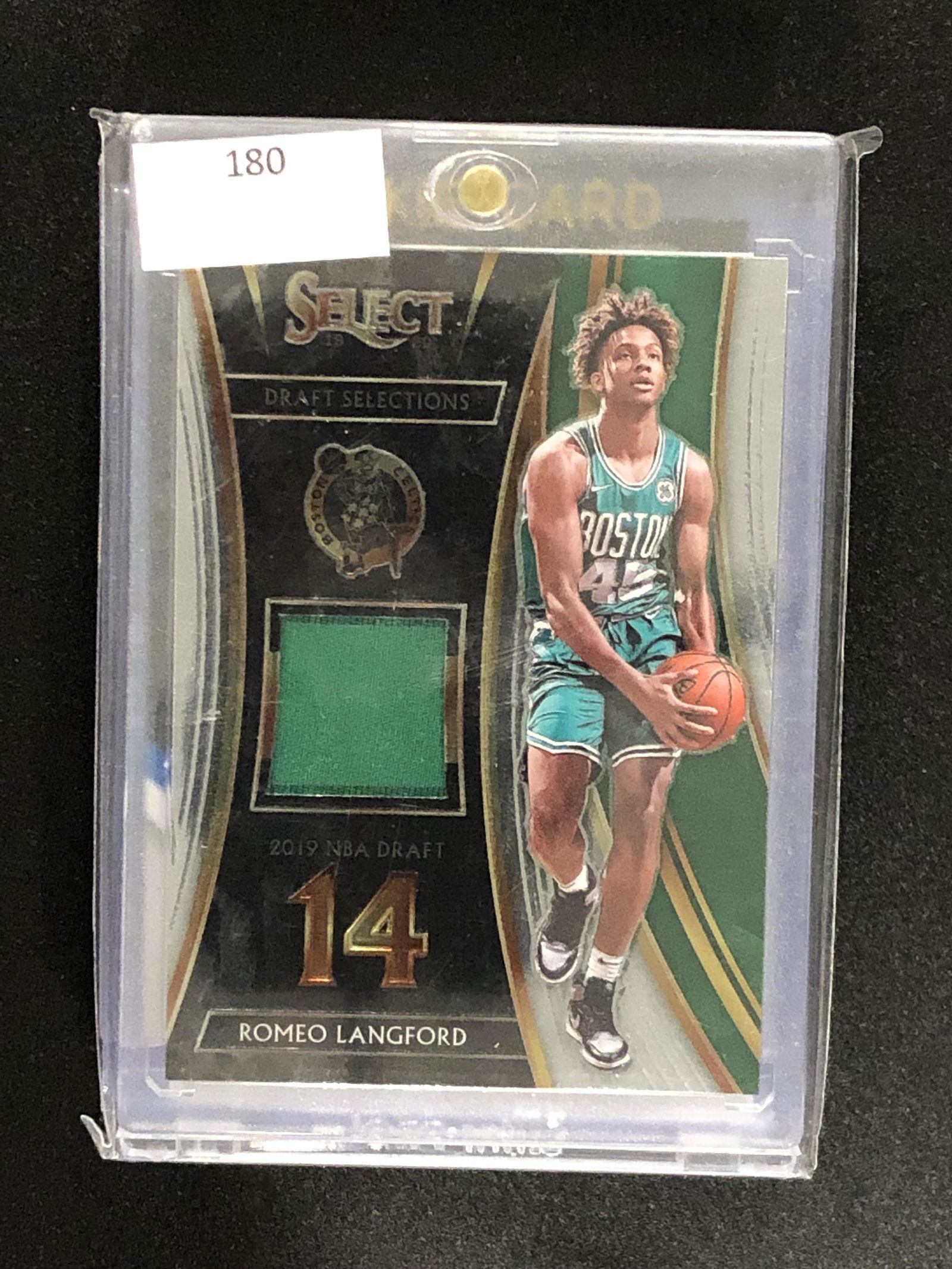 Romeo Langford panini select relic (1 of 1)