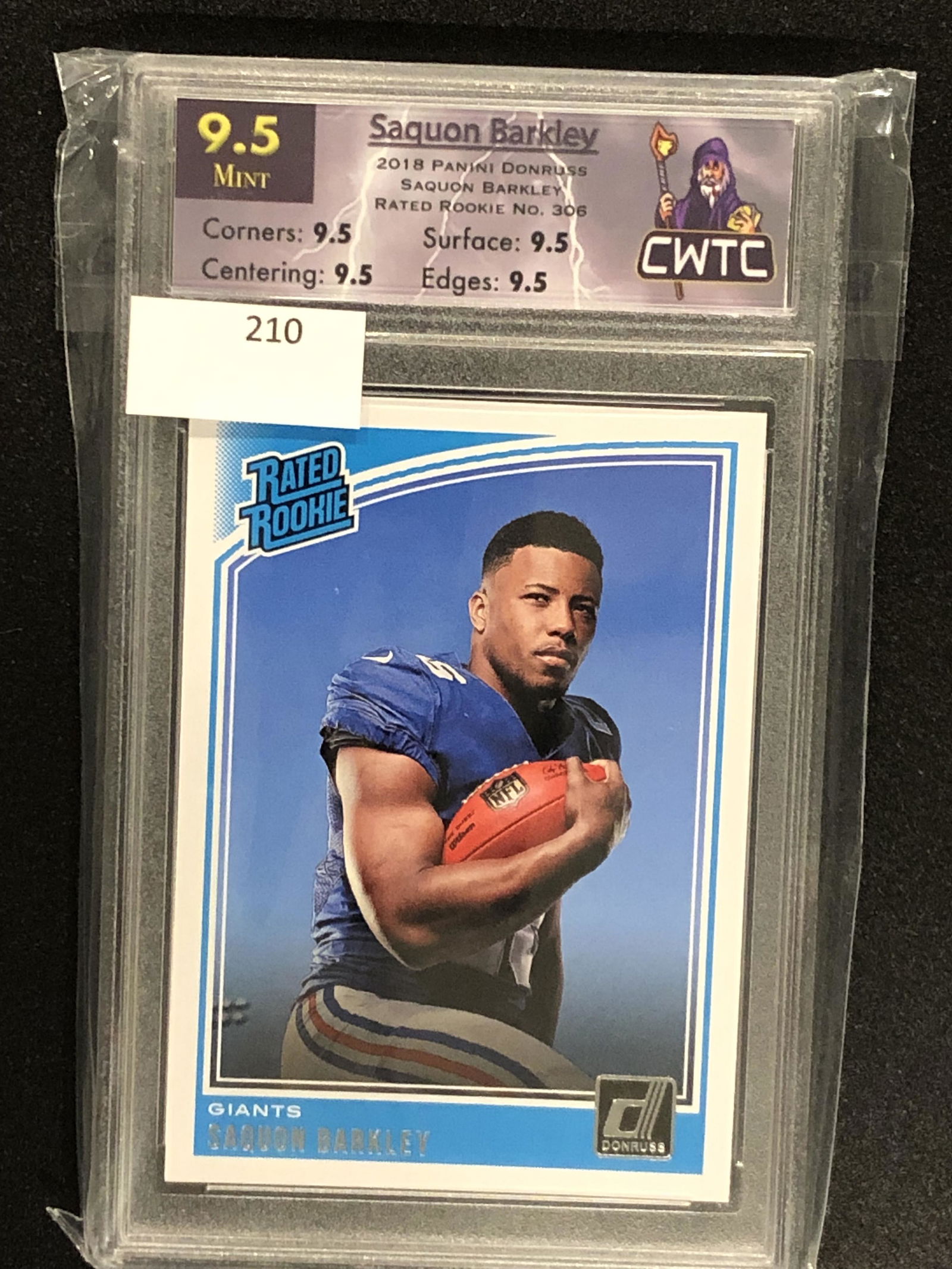 Saquon Barkley Donruss CWTC 9.5 mint (1 of 1)