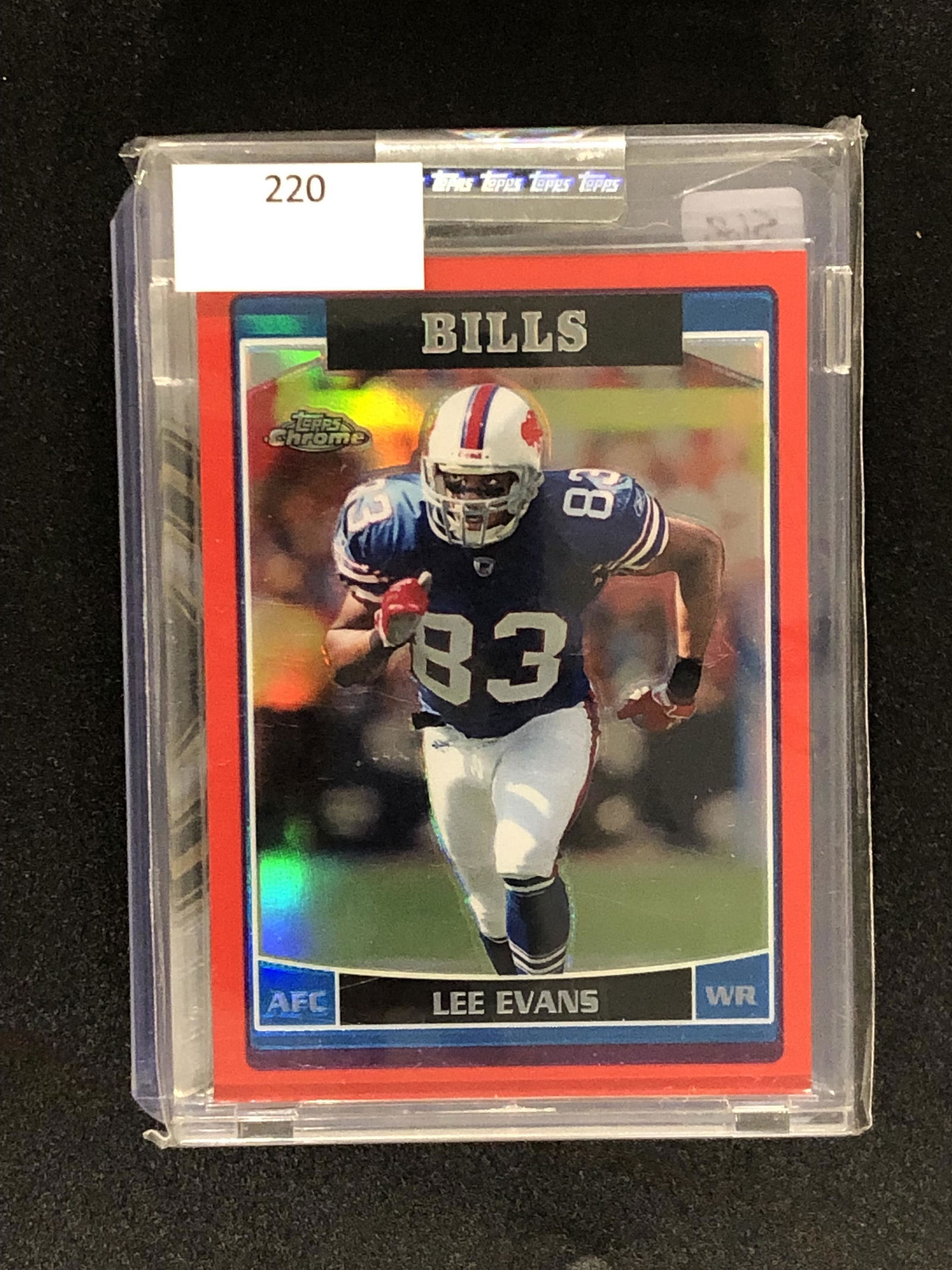 Lee Evans topps chrome (1 of 1)
