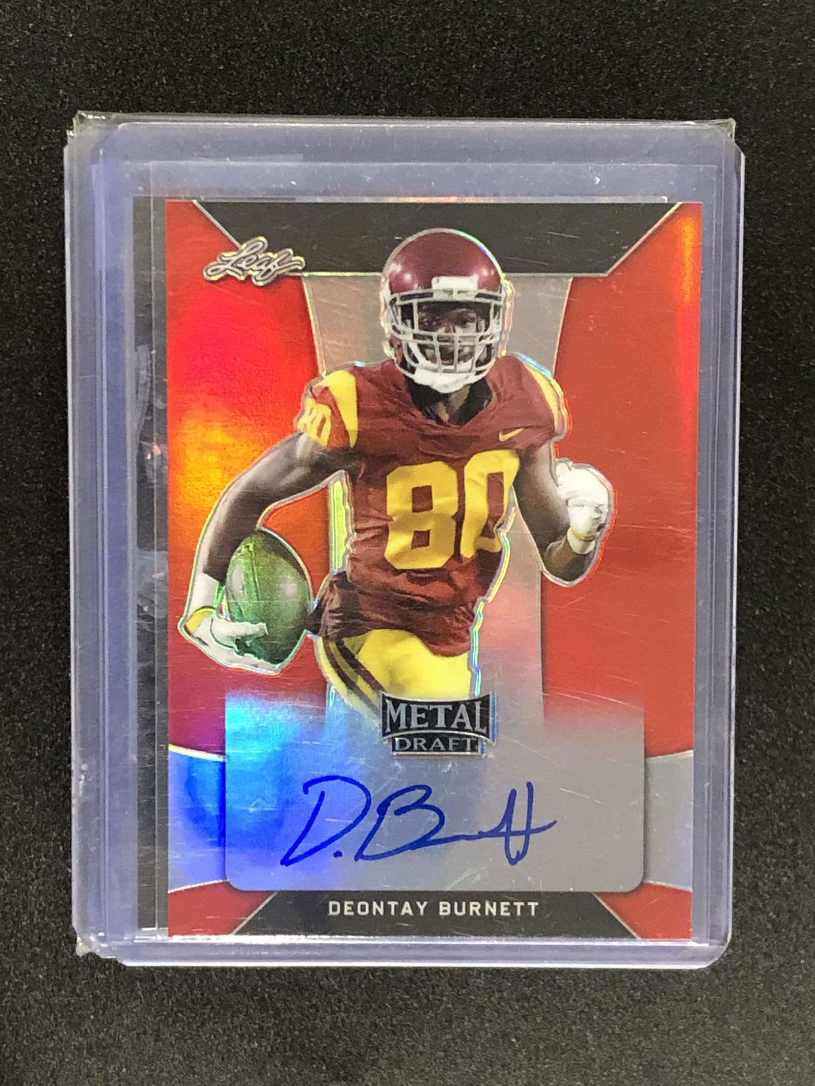 Deontay Burnett leaf auto (1 of 1)