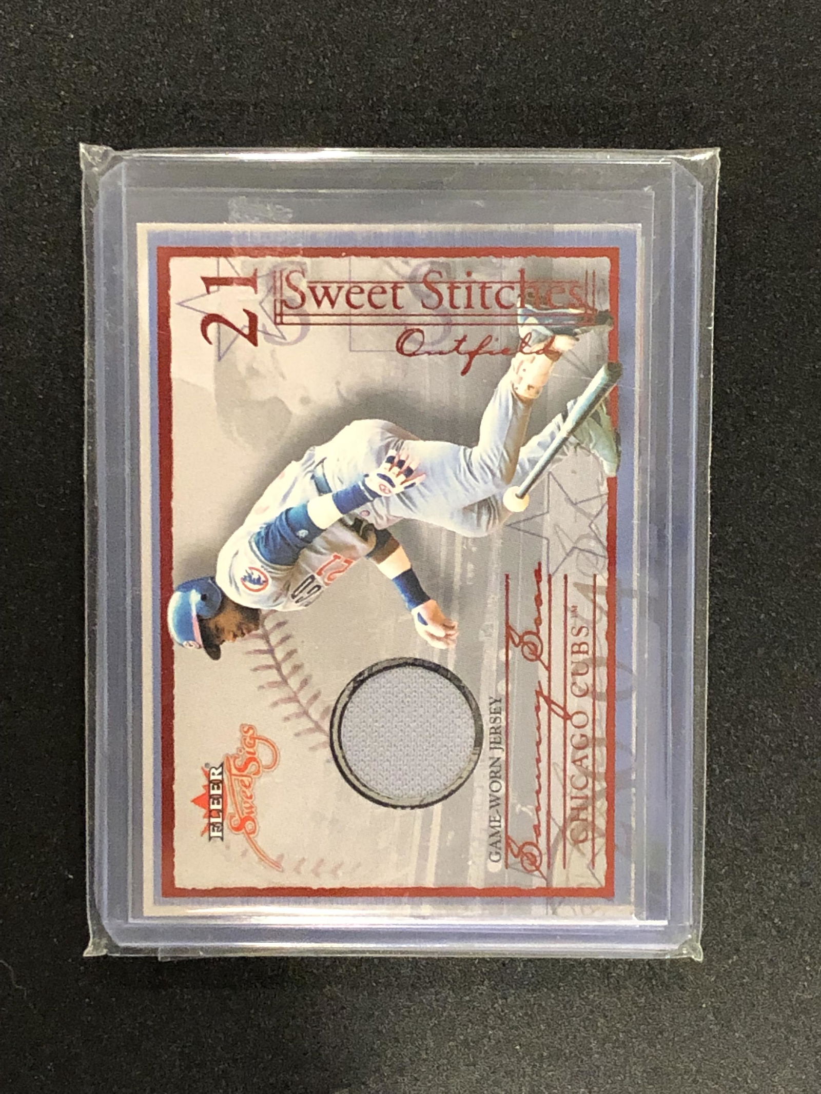 Sammy Sosa Game Worn Jersy Relic 93/125 (1 of 1)