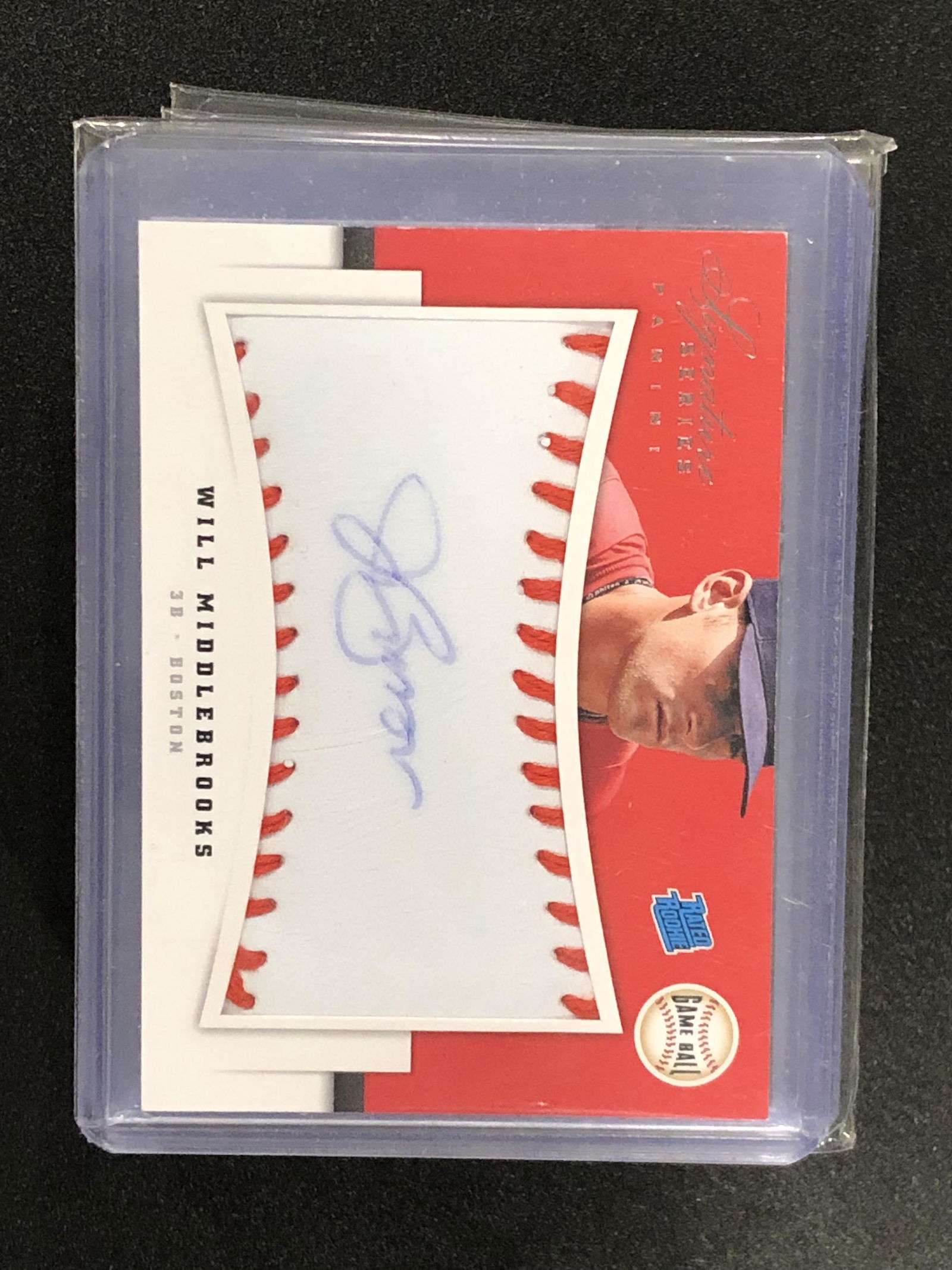 Will Middlebrookes sig series rated rookie auto (1 of 1)