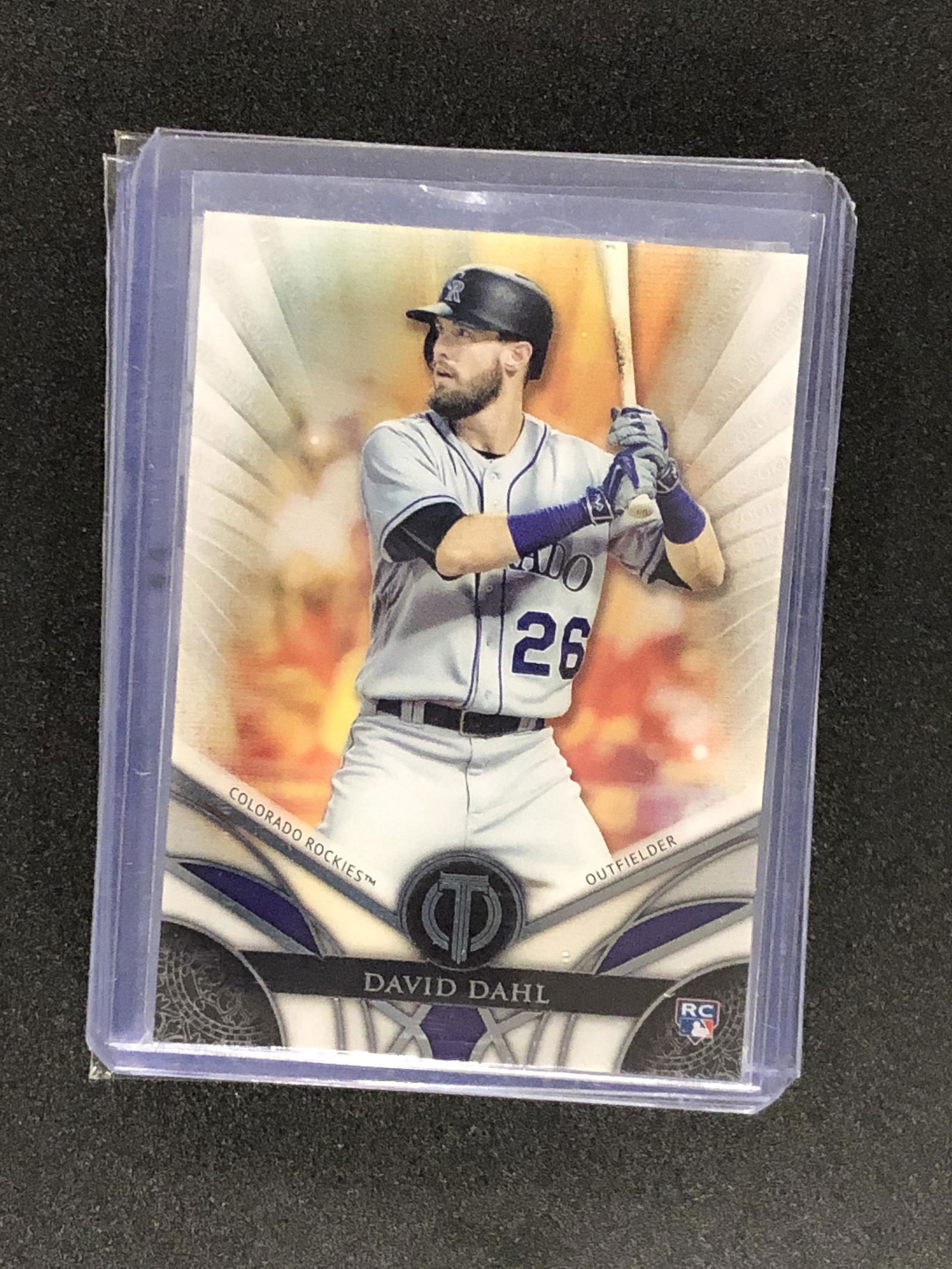 David Dahl topps rookie (1 of 1)