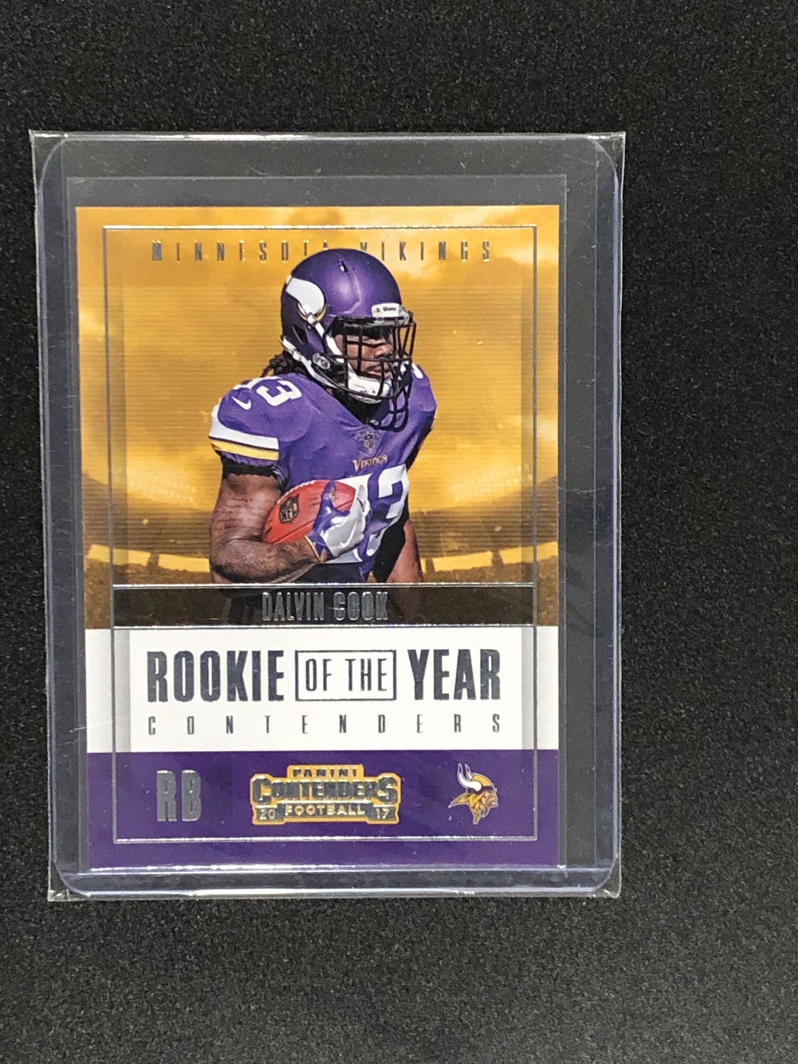 Dalvin Cook panini contenders rookie of the year (1 of 1)