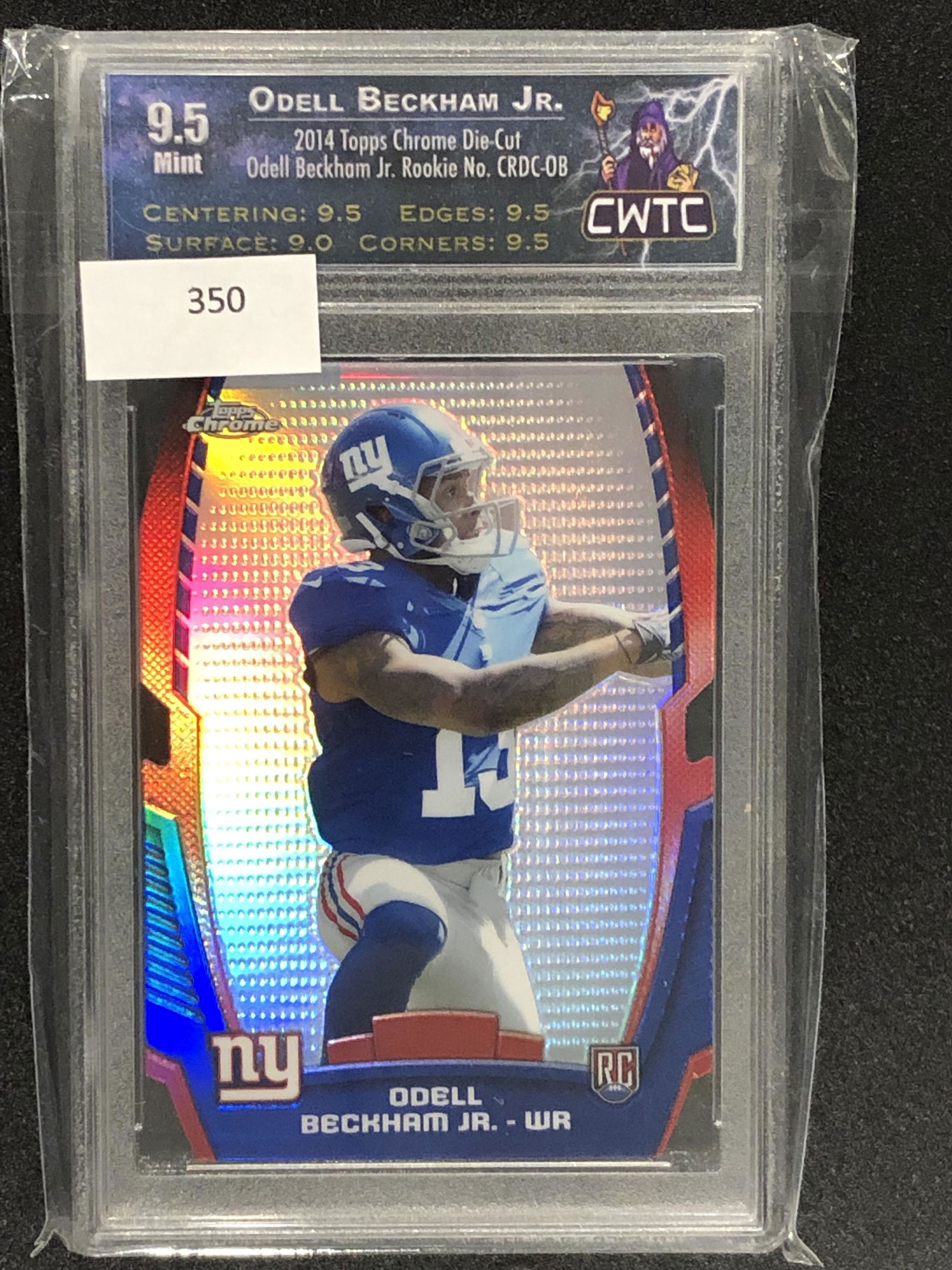 Odell Beckham Jr. topps chrome CWTC 9.5 mint (1 of 1)