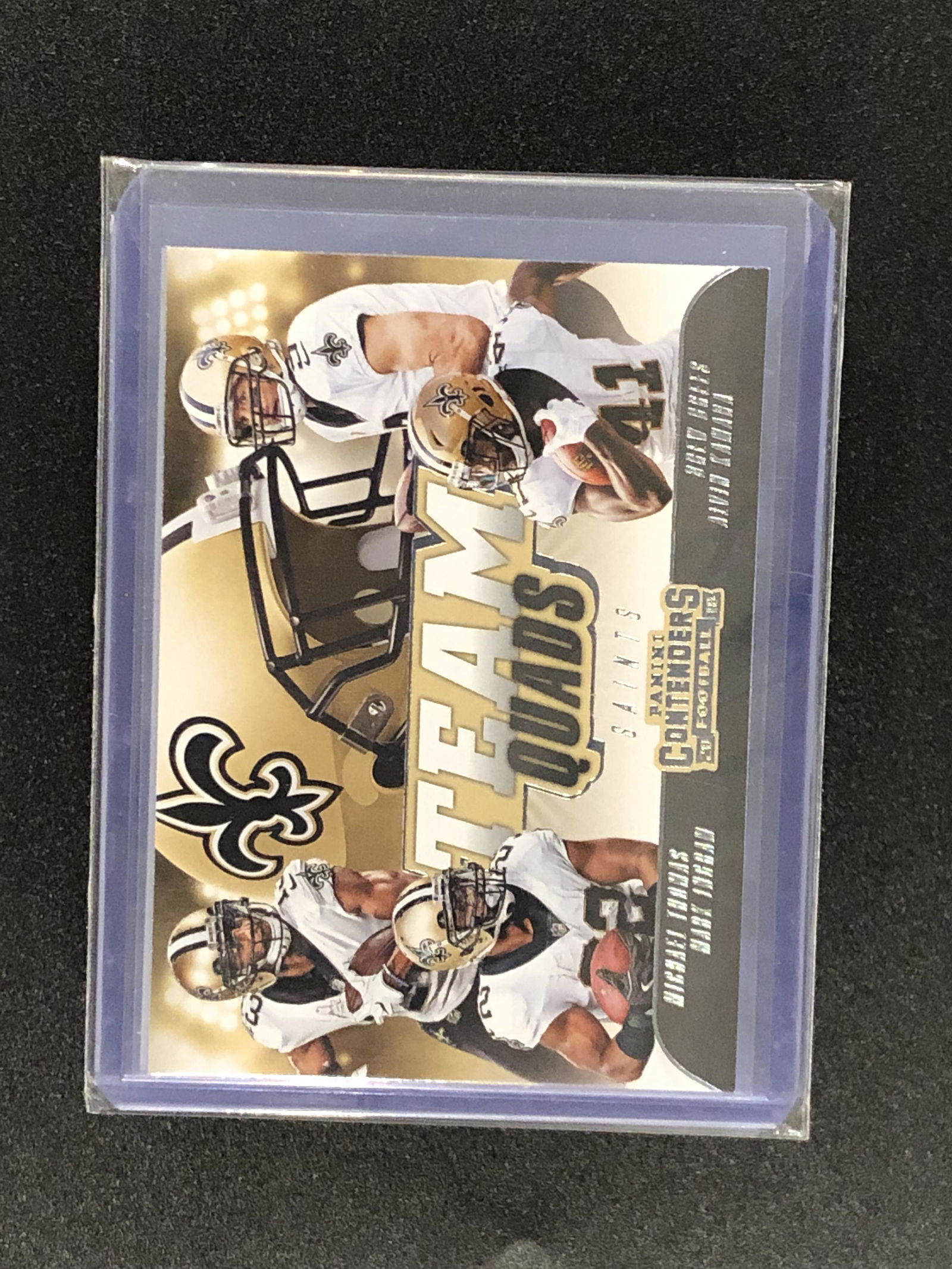 Thomas/Ingram/Brees/Kamara panini contenders (1 of 1)