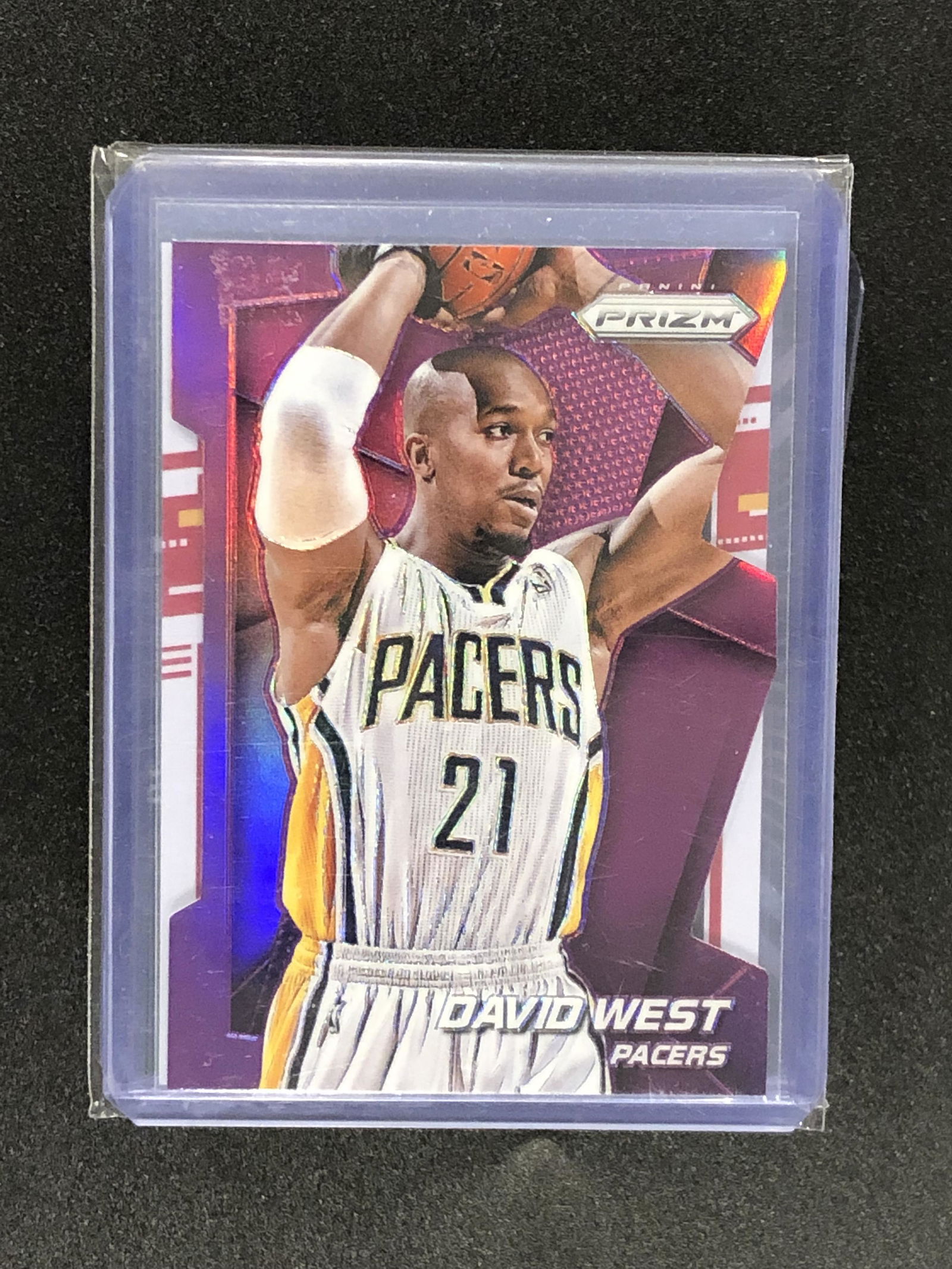 David West panini prizm die cut (1 of 1)