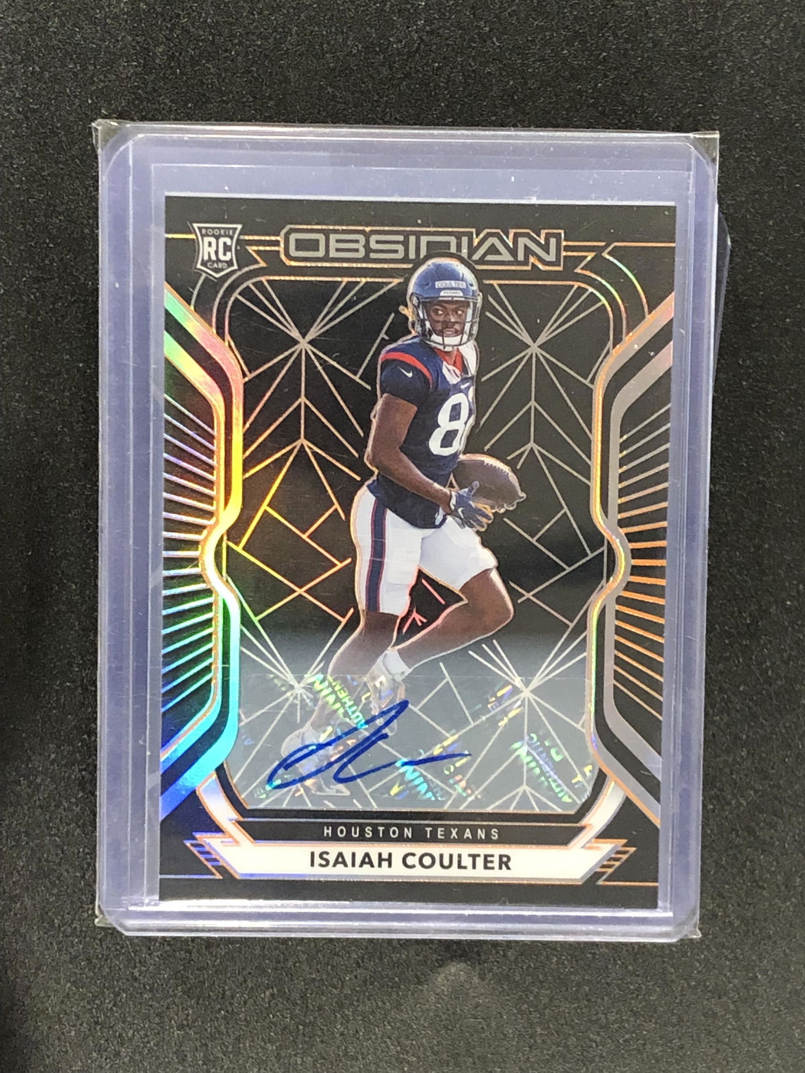 Isaiah Coulter obsidian rookie auto (1 of 1)