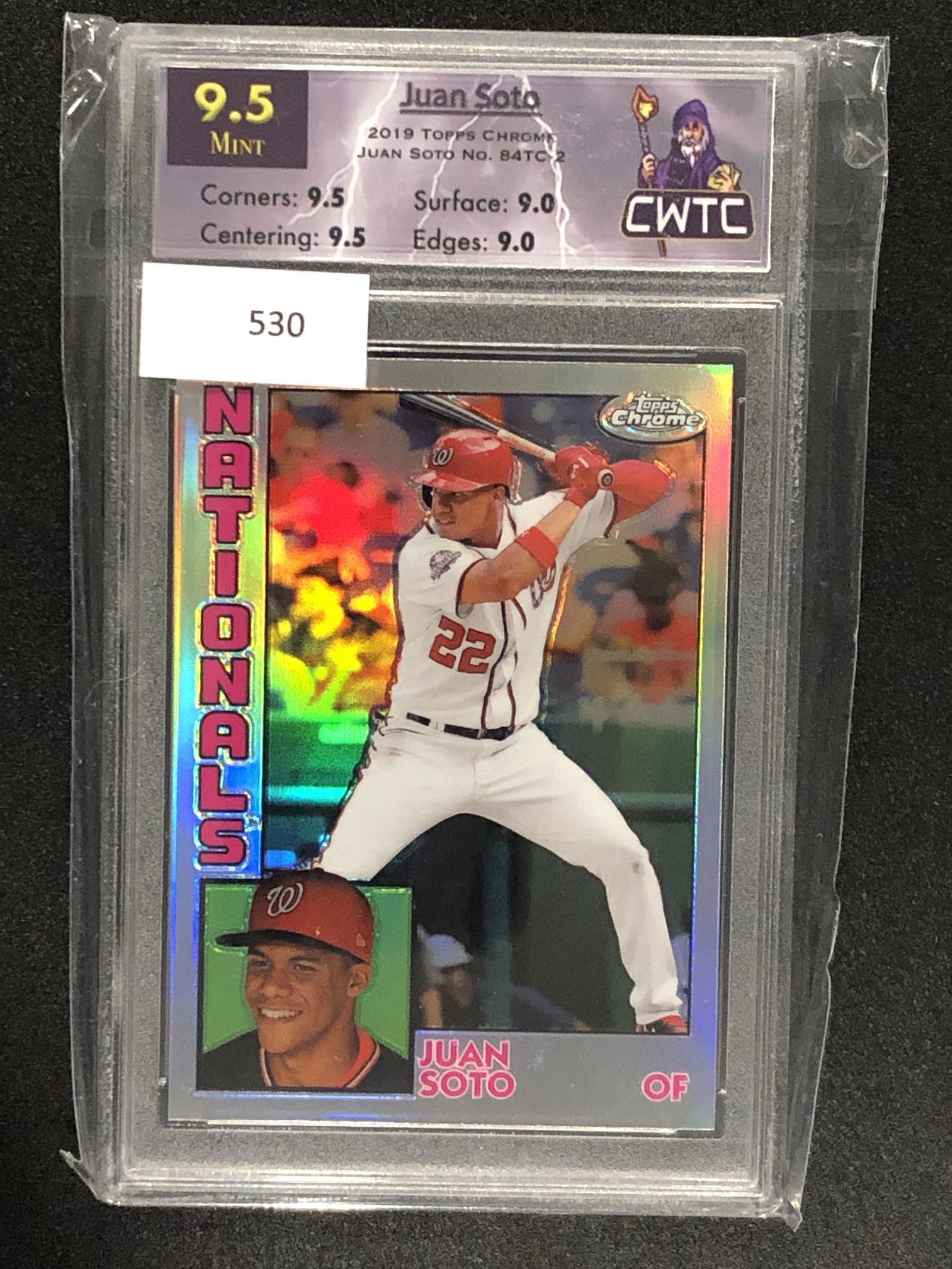 Juan Soto topps CWTC 9.5 mint (1 of 1)