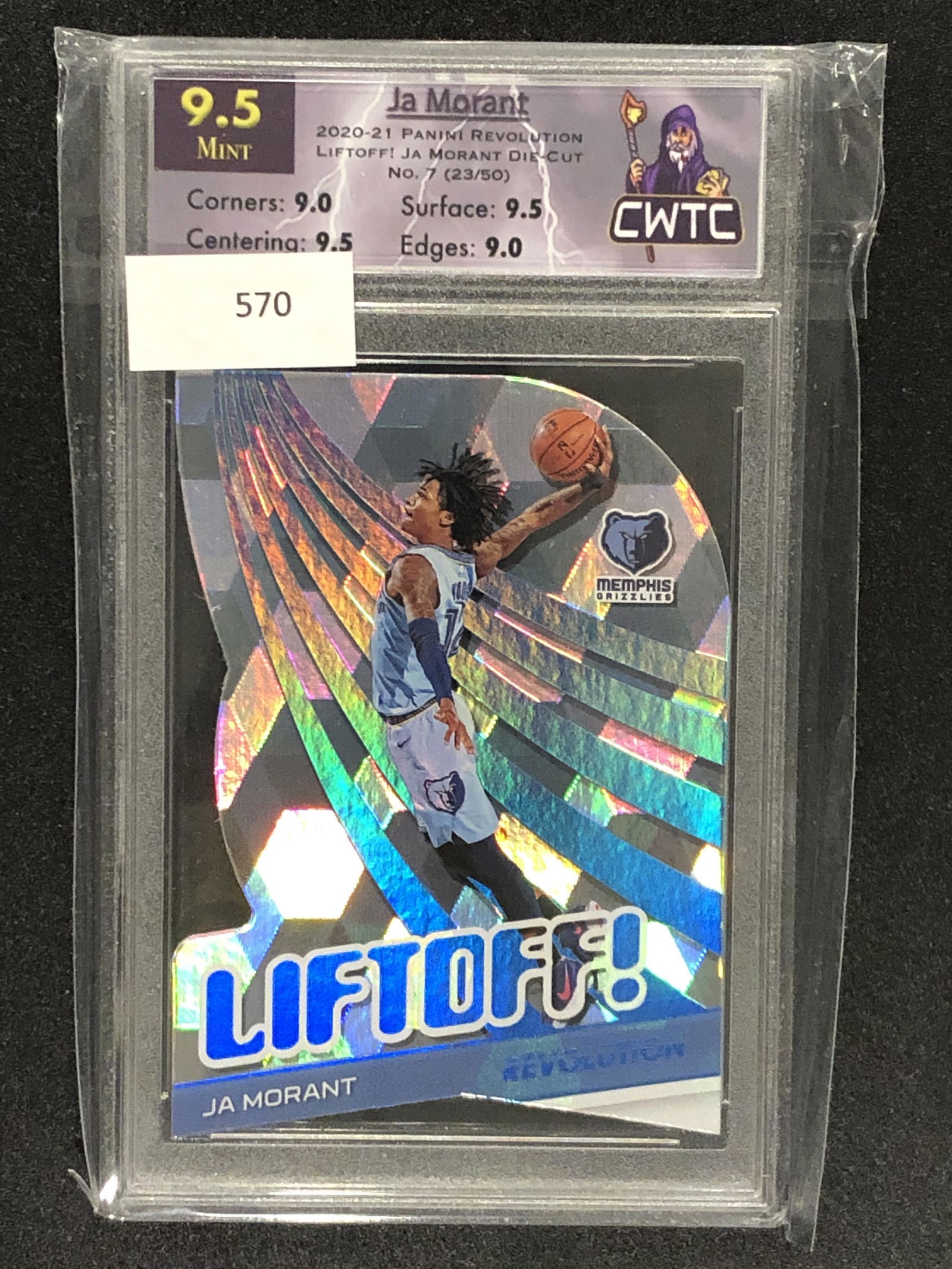 Ja Morant Panini revolution  CWTC 9.5 mint (1 of 1)