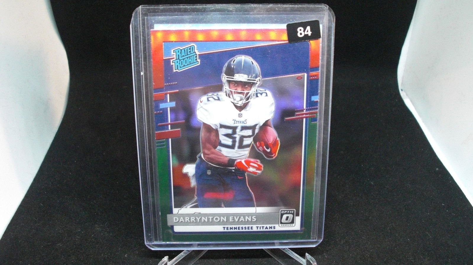 darryton evans red green holo rookie (1 of 1)