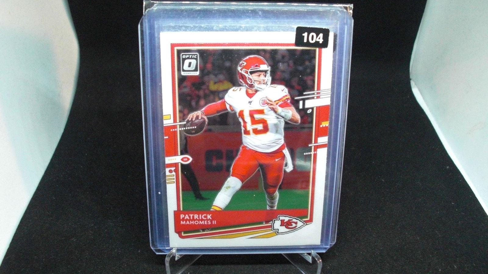 patrick mahomes II donruss optic (1 of 1)