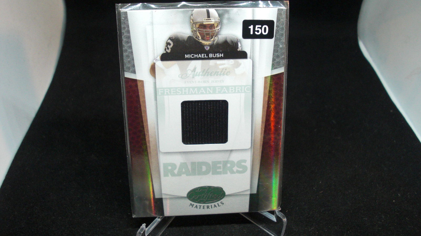 michael bush jersey card (1 of 1)