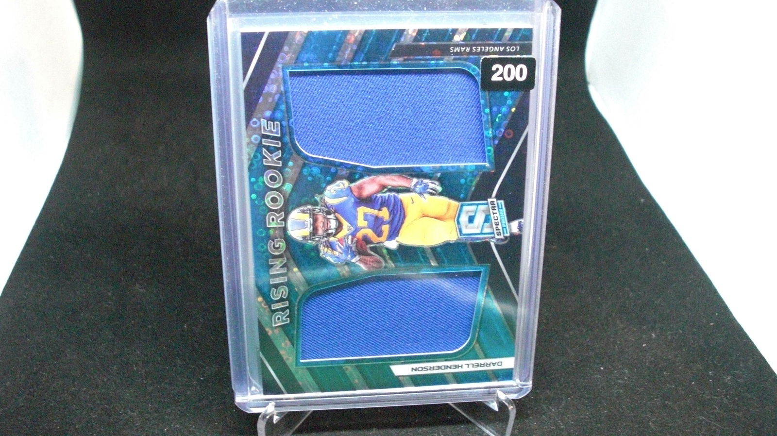 darrell henderson dual jersey card 28/75 (1 of 1)