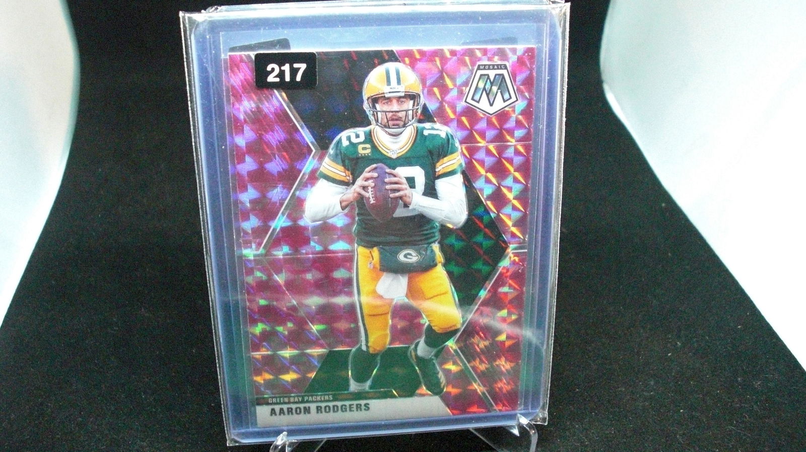 aaron rodgers pink mosaic (1 of 1)