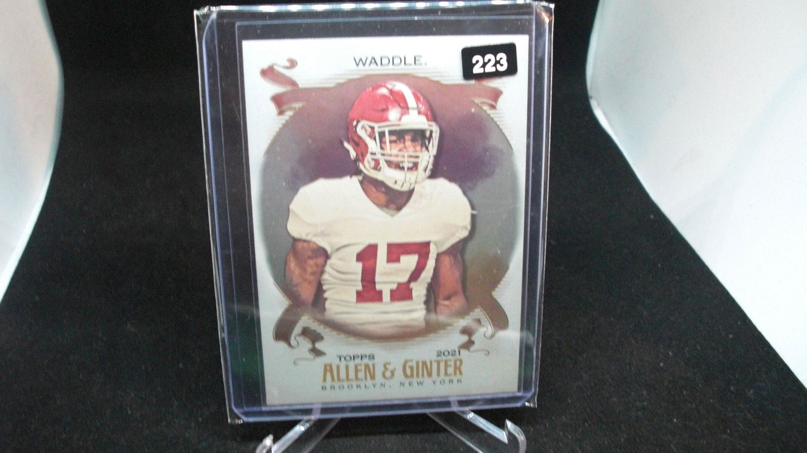 jaylen waddle rookie card (1 of 1)