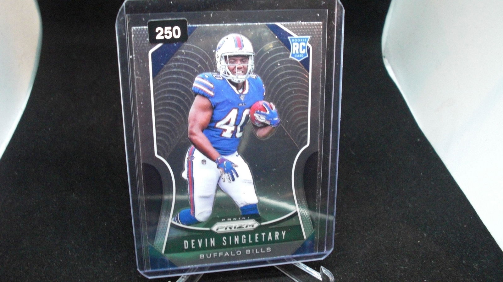 Devin singletary prism rookie card (1 of 1)