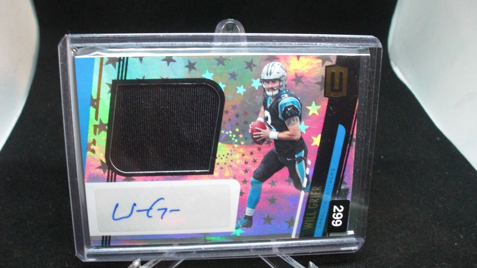 will grier jersey signature card 109/150 (1 of 1)