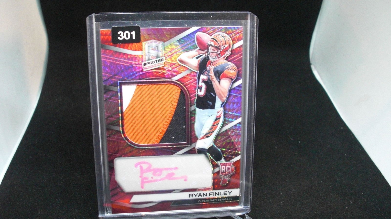 ryan finley rookie patch auto 16/25 (1 of 1)