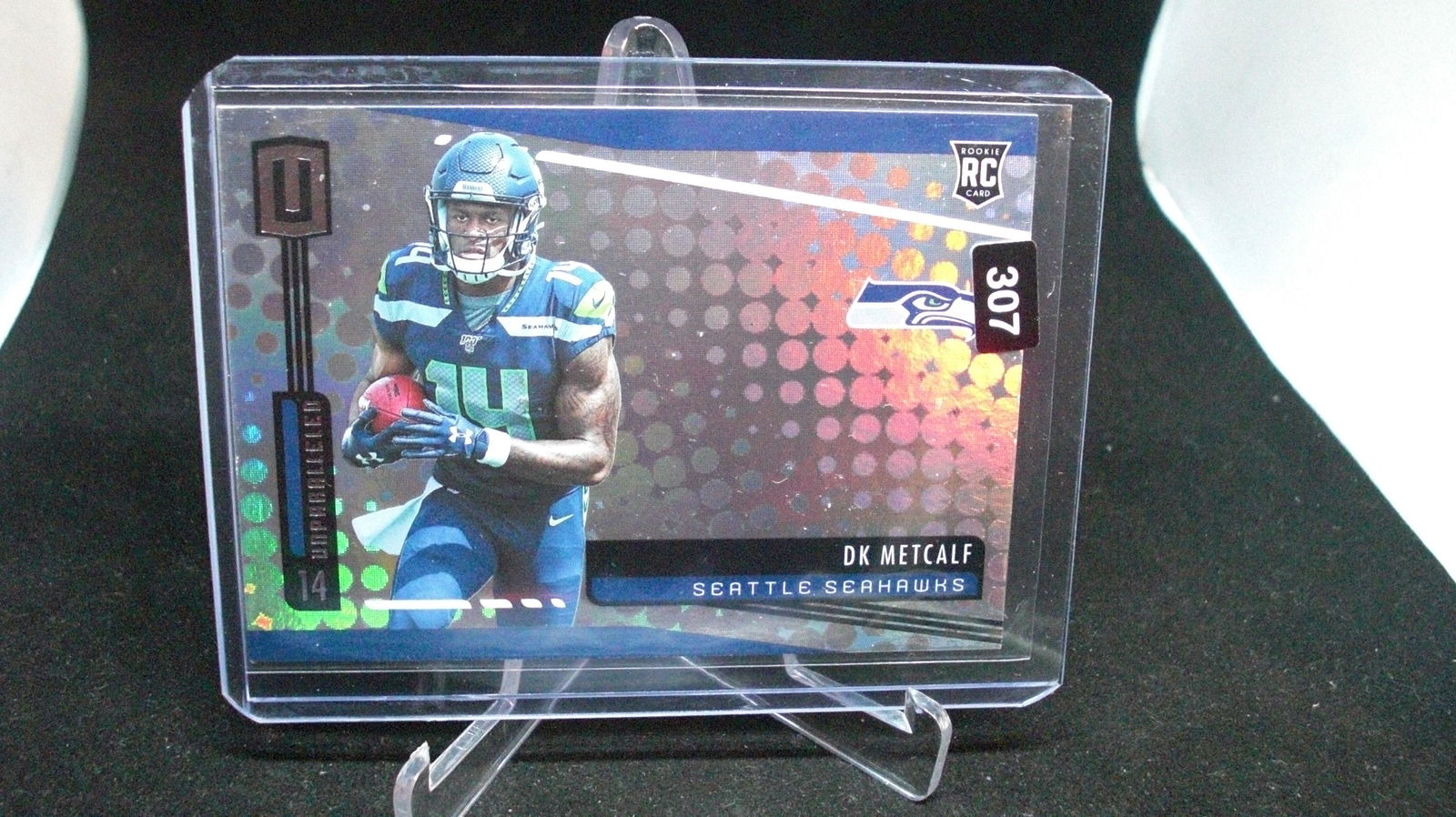 dk metcalf rookie card (1 of 1)