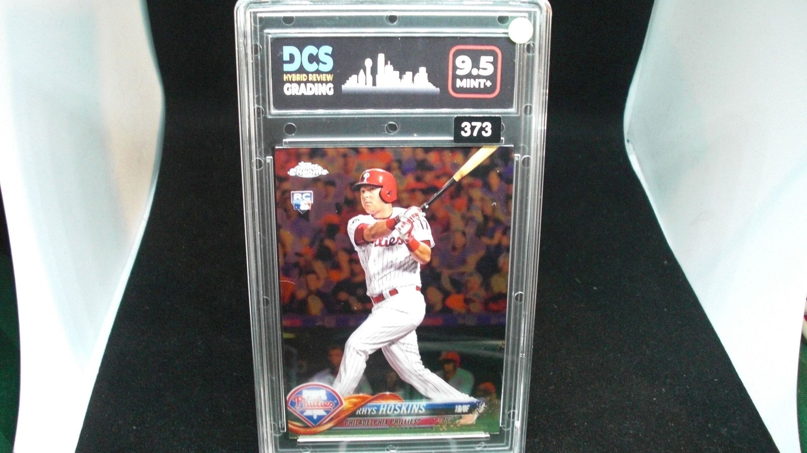 dcs grading 9.5 rhys hoskins chrome rookie (1 of 1)