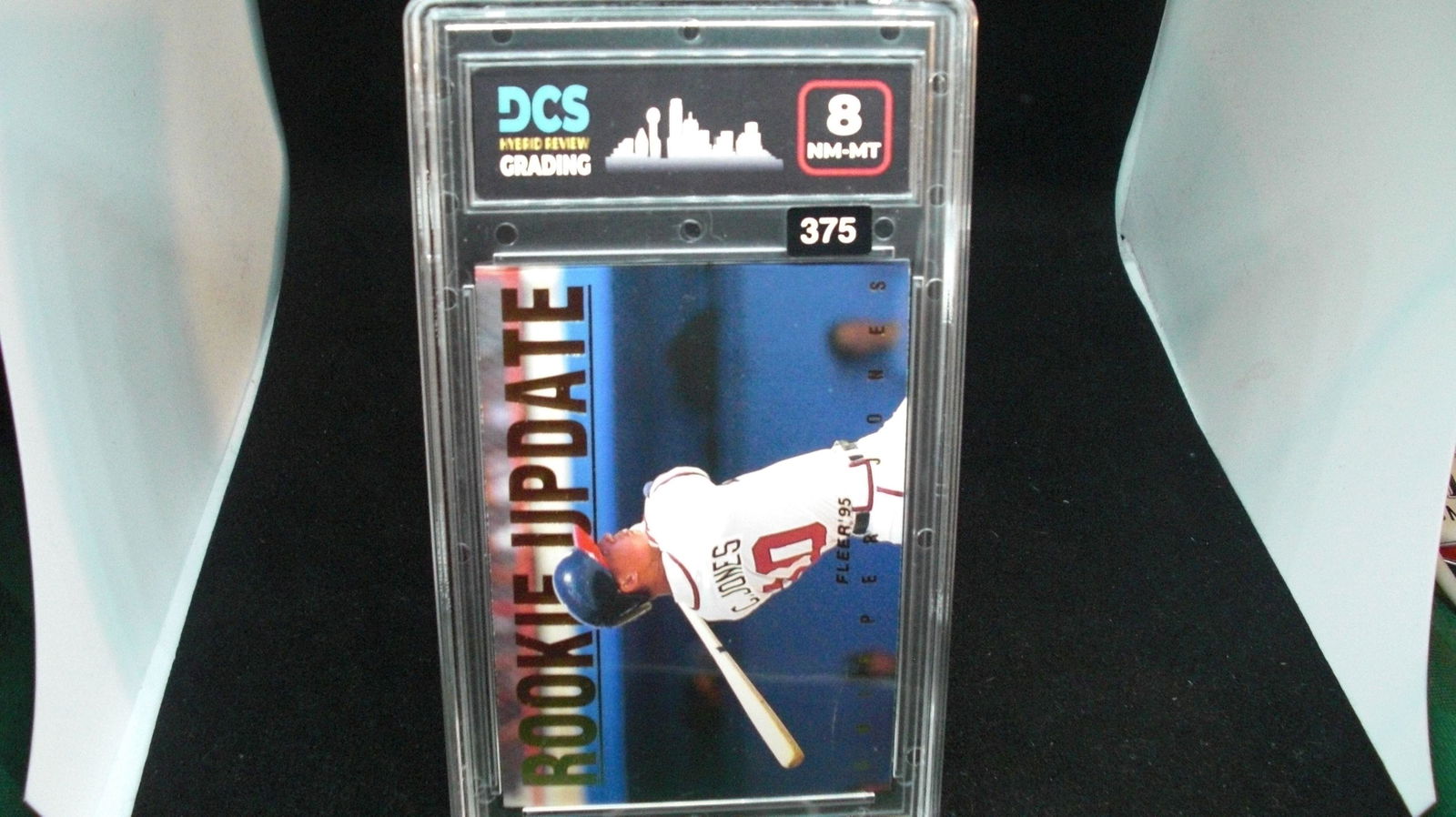 dcs grading 8 chipper jones rookie update (1 of 1)