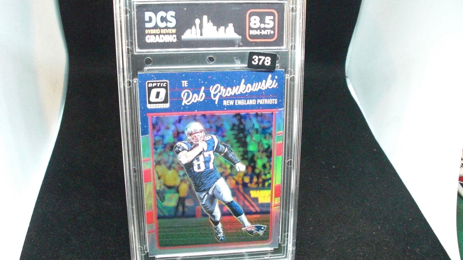 dcs grading 8.5 rob gronkowski silver optic (1 of 1)