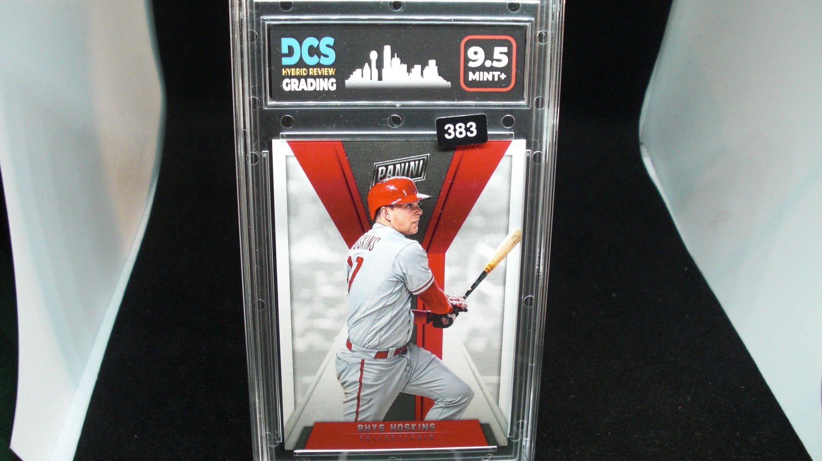 dcs grading 9.5 rhys hoskins rookie card (1 of 1)