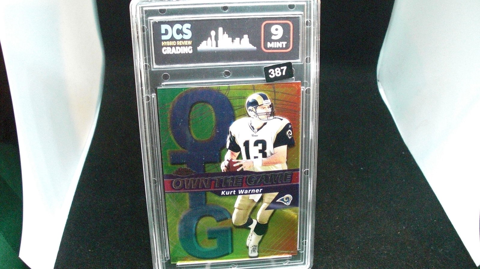 dcs grading 9 kurt warner OTG insert (1 of 1)
