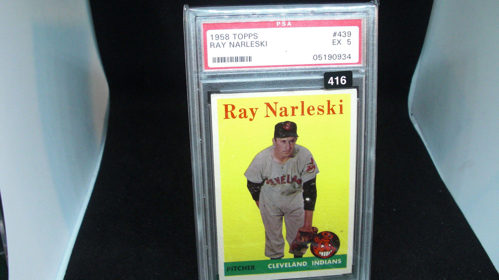 psa graded 5 1958 ray narleski (1 of 1)