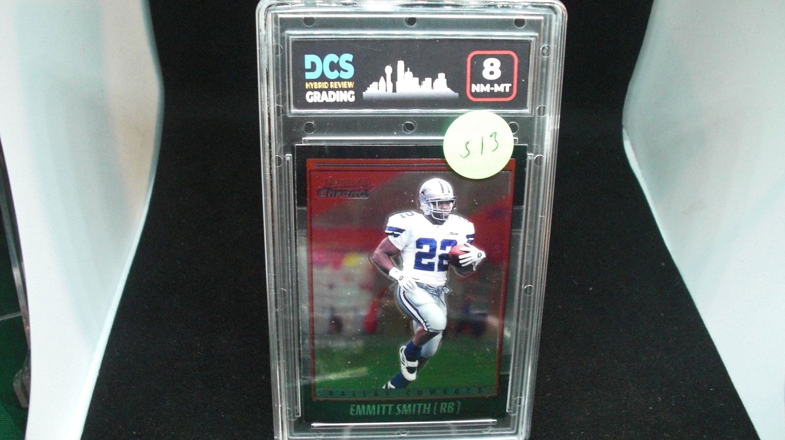 dcs graded 8 emmitt smith topps chrome (1 of 1)