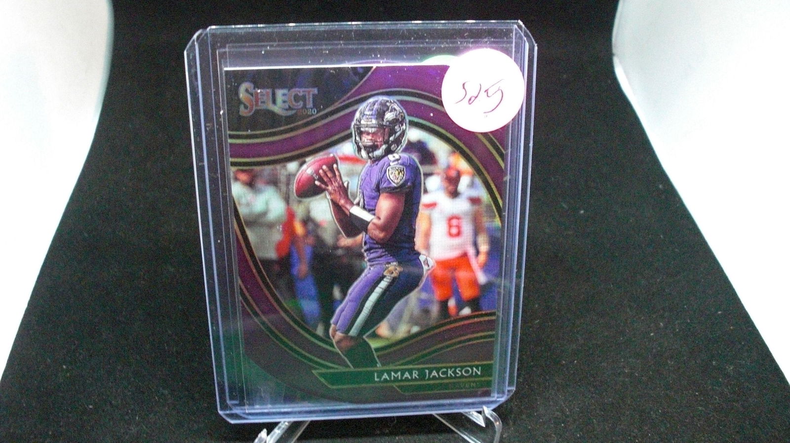 lamar jackson select purple die cut (1 of 1)