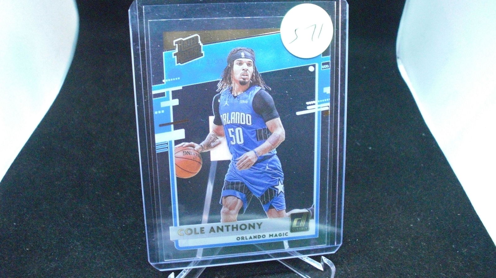 cole anthony rated rookie clear gold (1 of 1)