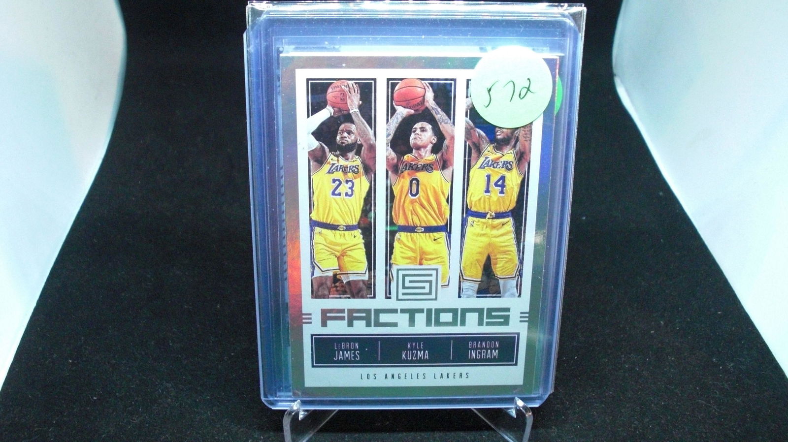 la lakers lebron james factions insert (1 of 1)