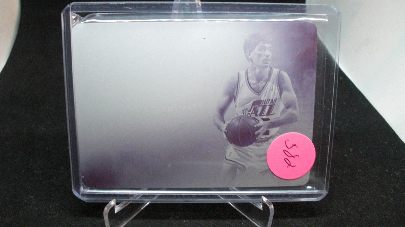 john stockton magenta 1/1 printing plate (1 of 1)
