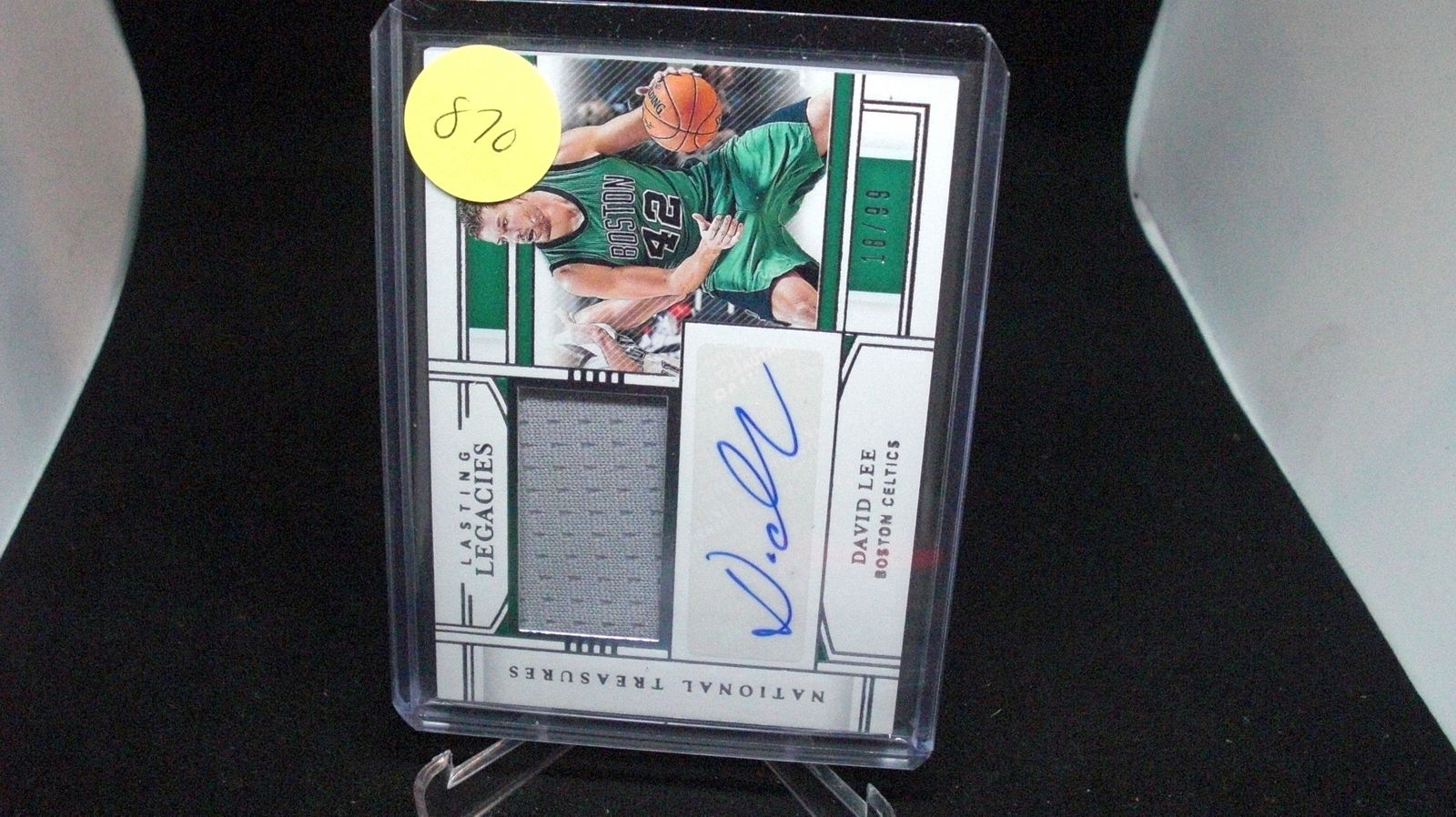 /david lee national treasures relic auto 18/99 (1 of 1)
