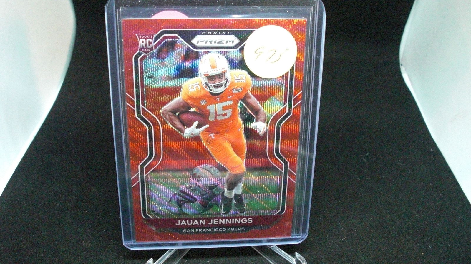 jauan jennings red wave rookie 081/149 (1 of 1)