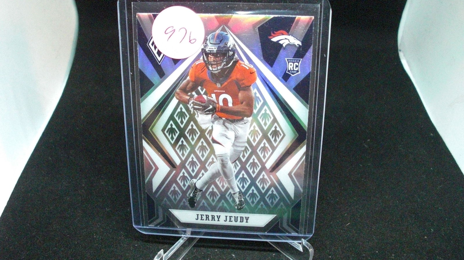 jerry jeudy silver holo rookie (1 of 1)