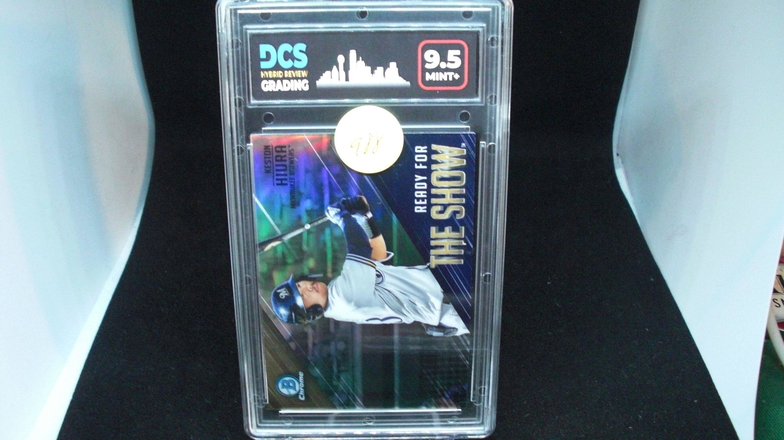 dcs graded 9.5 keston huira Milwaukee Brewers Chrome: dcs graded 9.5 keston huira Milwaukee Brewers Chrome
