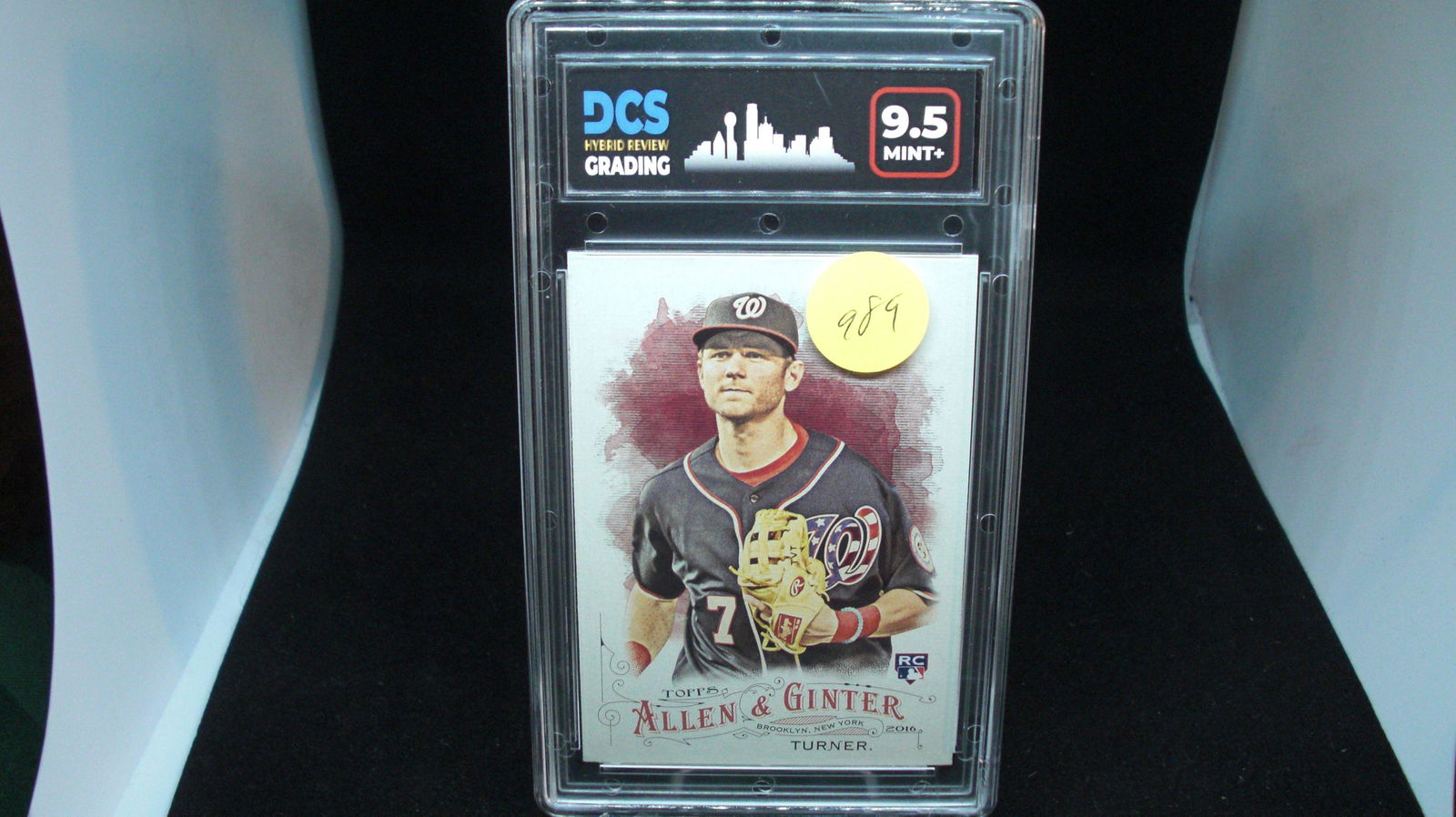 dcs graded 9.5 Trey Turner rookie card (1 of 1)