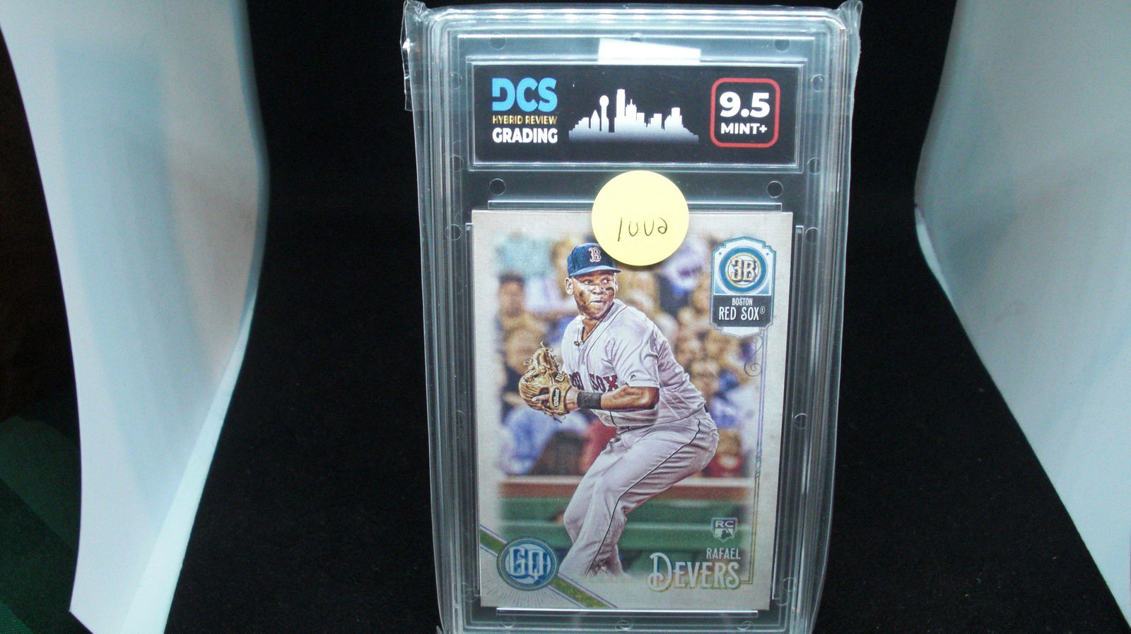 dcs graded 9.5 Rafael devers rookie card (1 of 1)