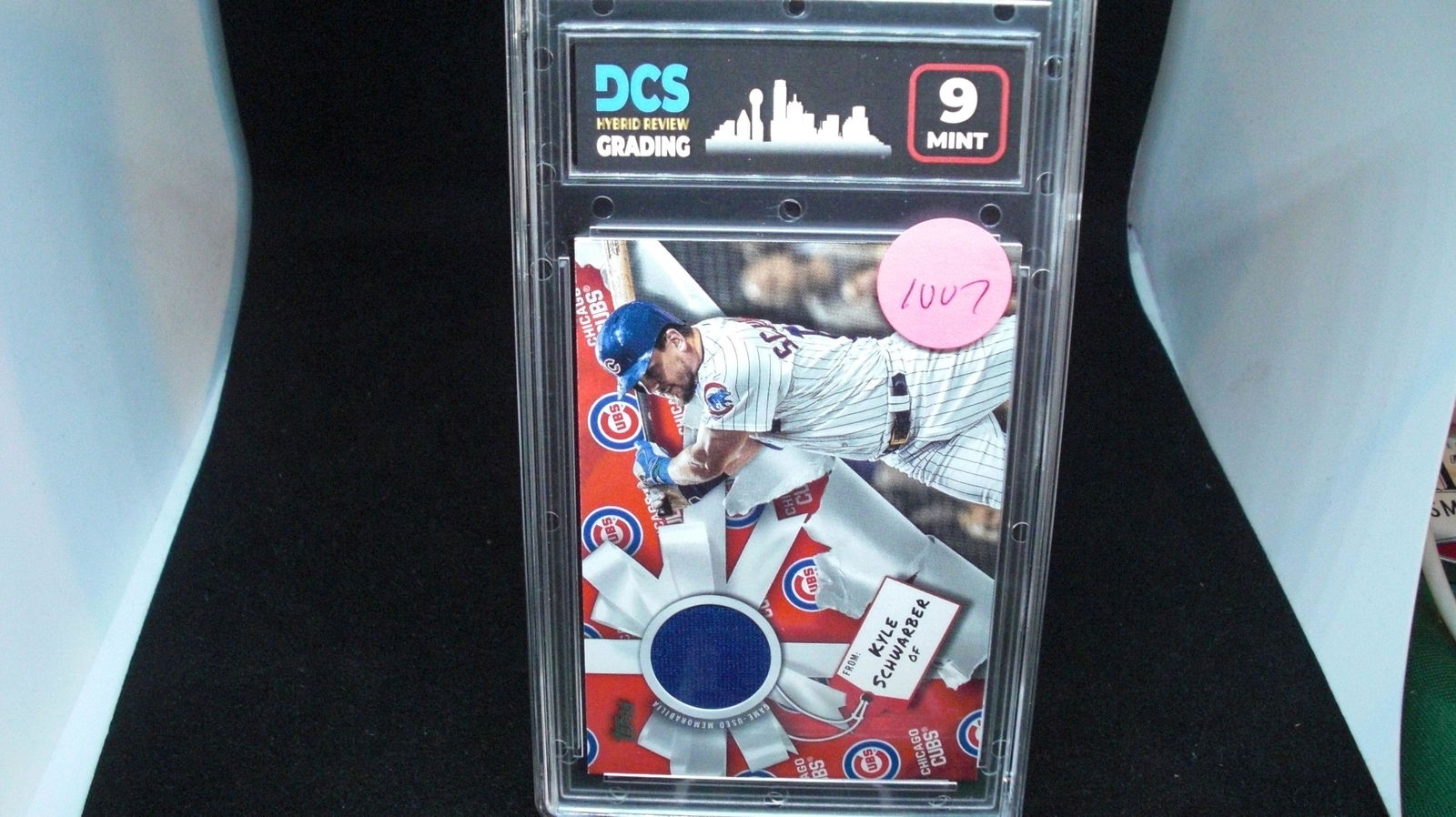 dcs graded kyle schwarber jersey card (1 of 1)