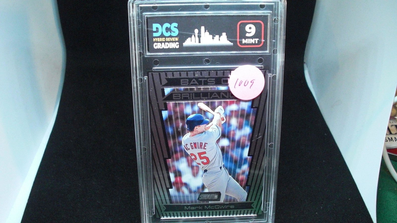 dcs graded 9 mnt mike mcgwire stadium club (1 of 1)