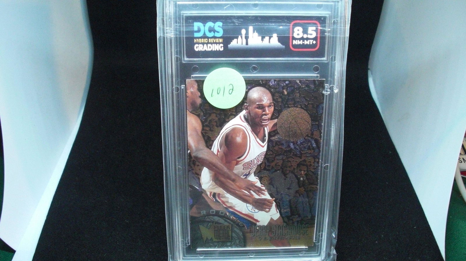 dcs graded 8.5 jerry stack house rookie (1 of 1)